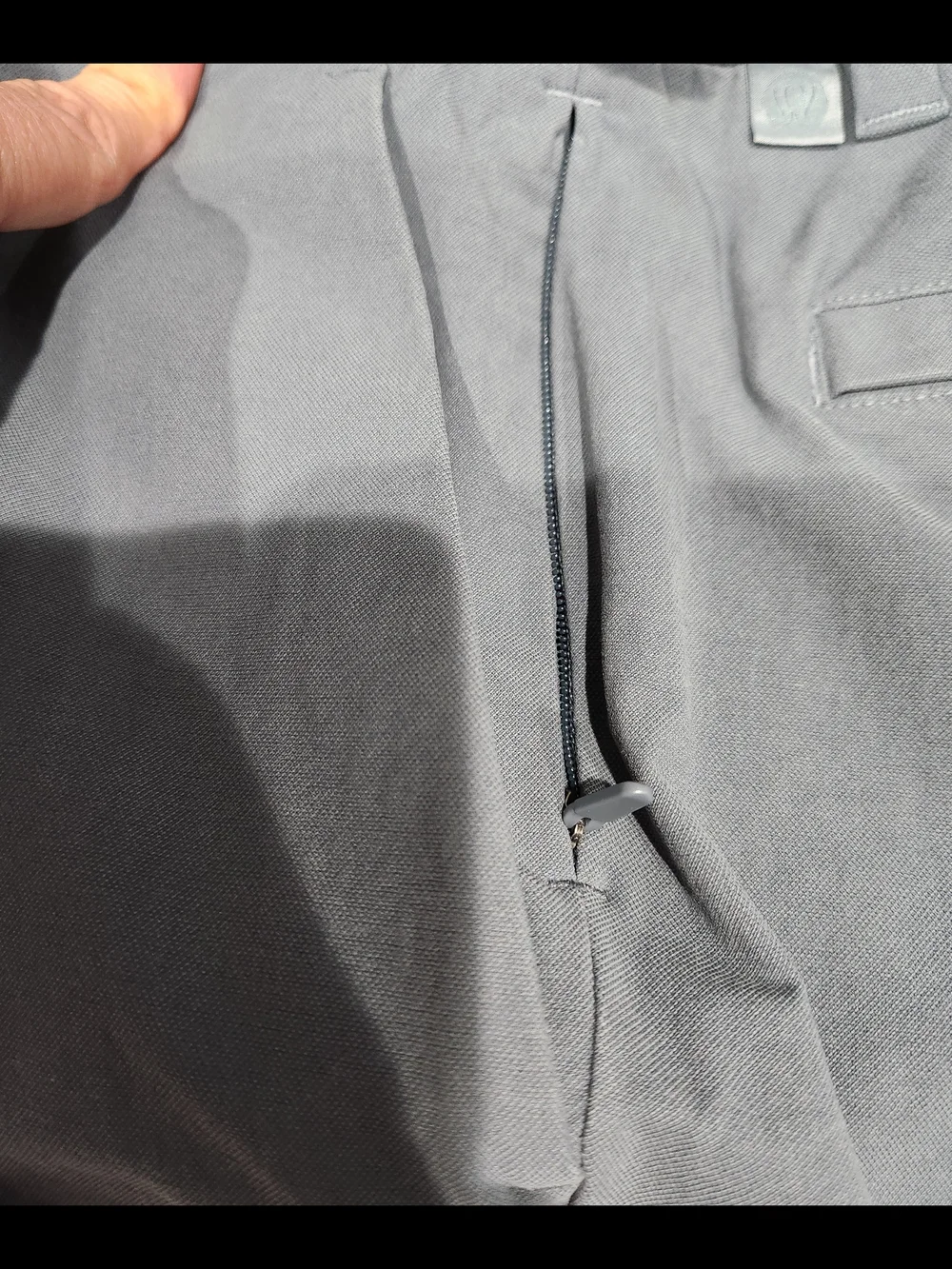 lululemon  Men's Charcoal Straight Chinos